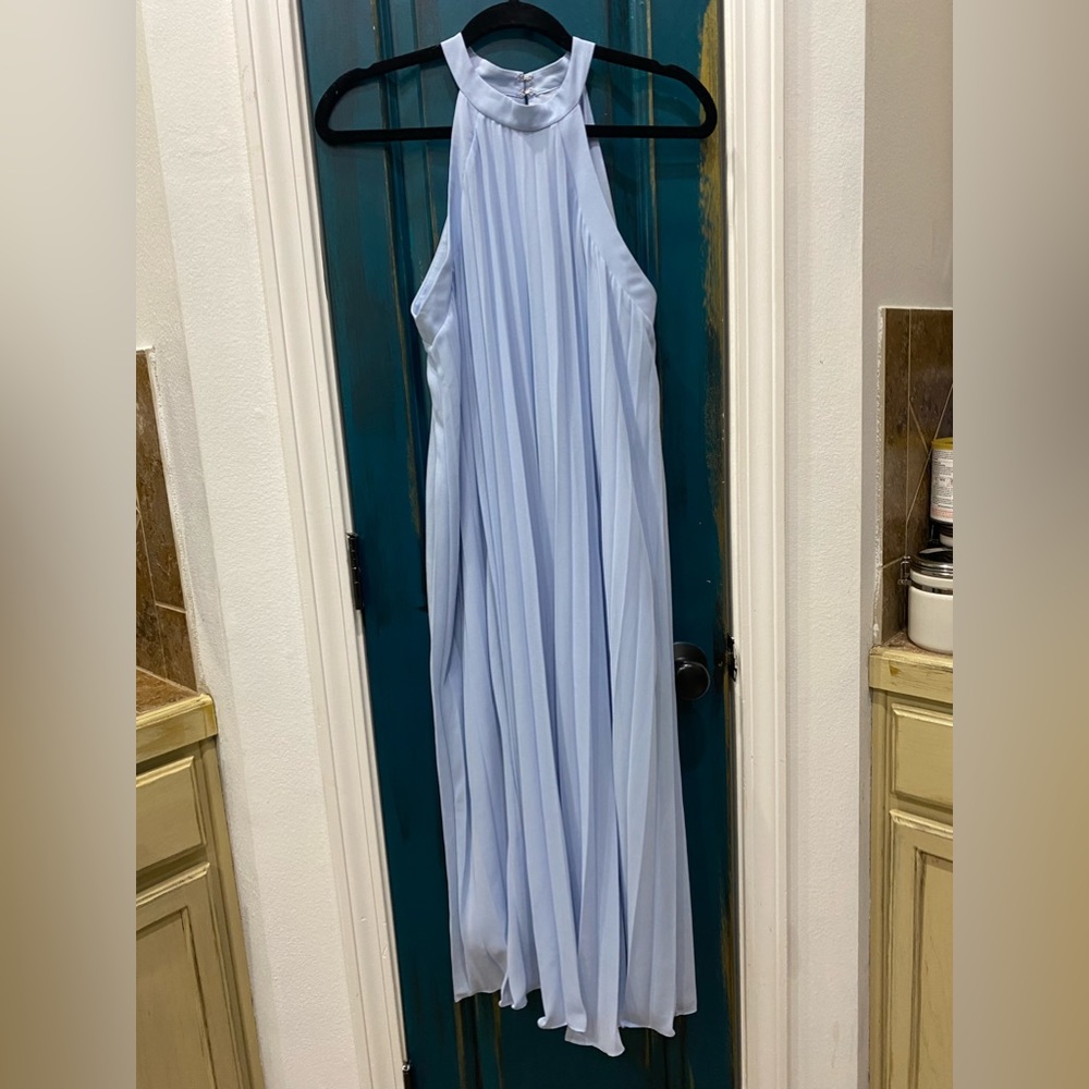 Pastel Blue Spring Dress